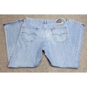 Levis Jeans Mens 36x30 Blue Denim Red Tab Streetwear Grunge Americana Festival